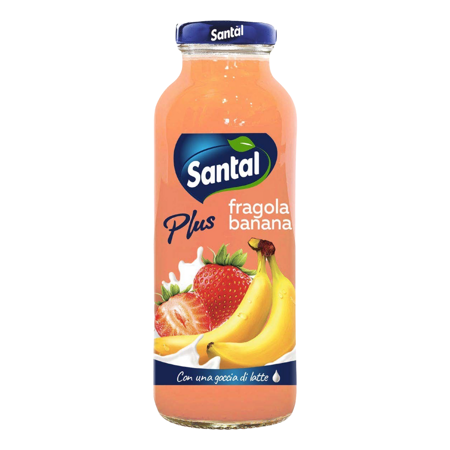 STRAWBERRY BANANA 250 ML | Glass Bottle