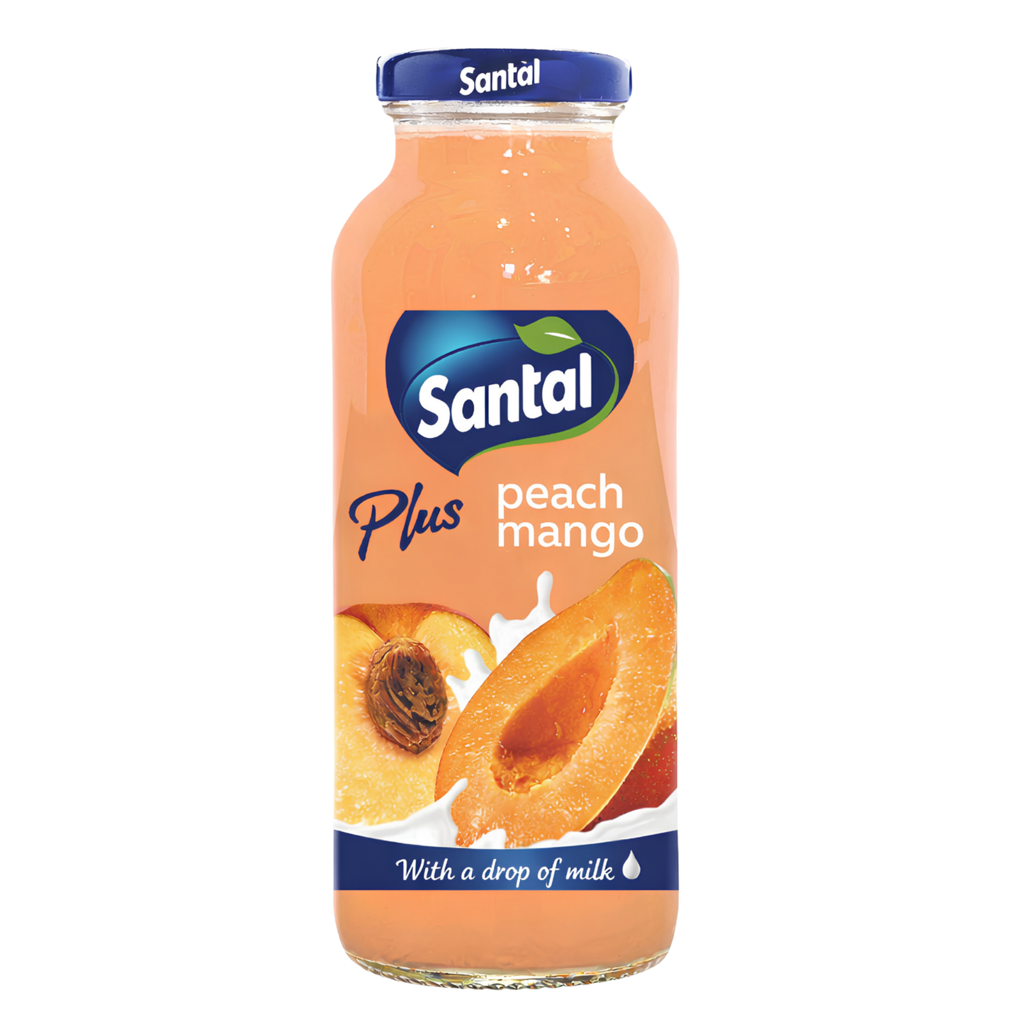 SANTAL 250ML | Peach Mango Drink | Glass Bottle