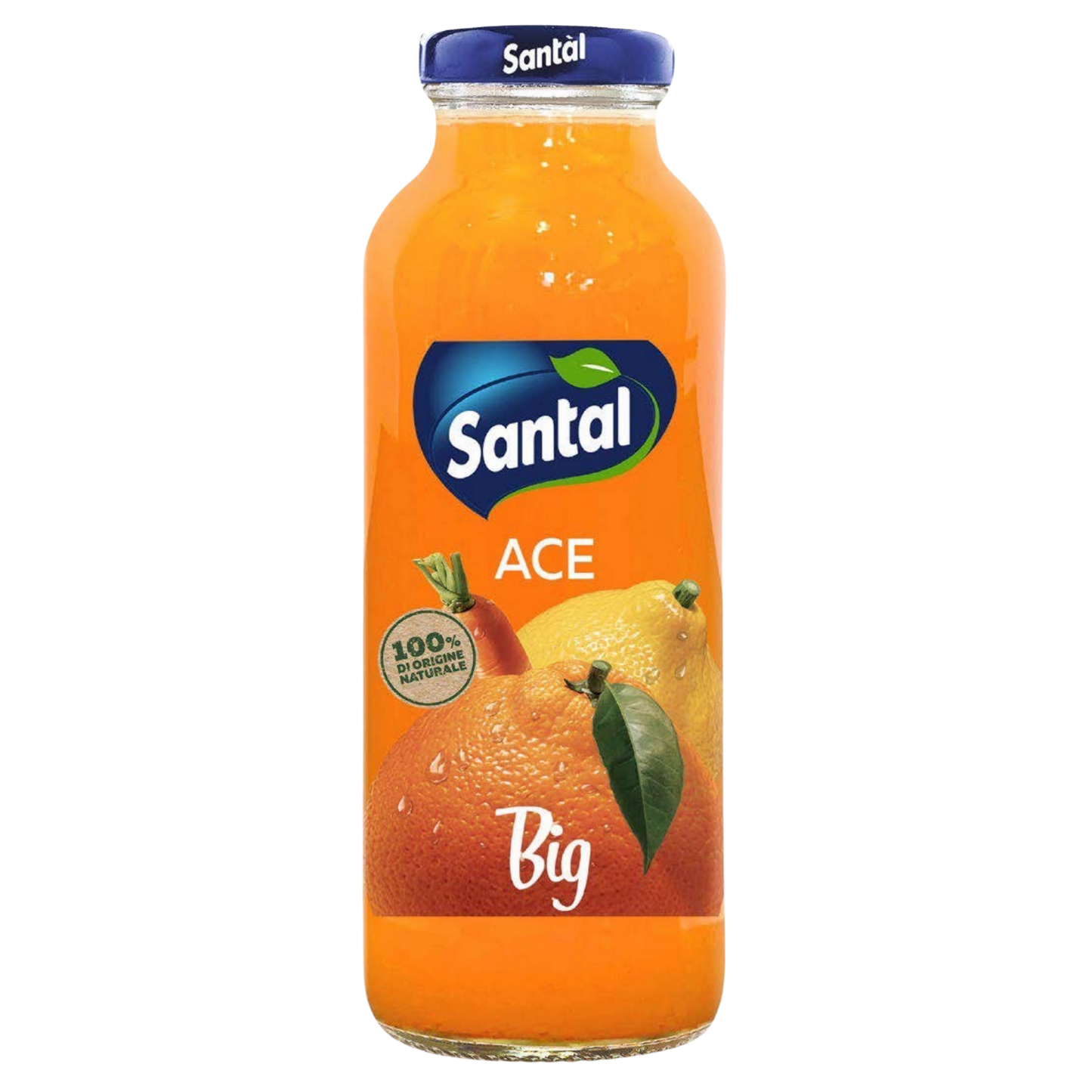SANTAL 250ML | ACE Fruit Blend (Orange, Carrot & Lemon) | Glass Bottle