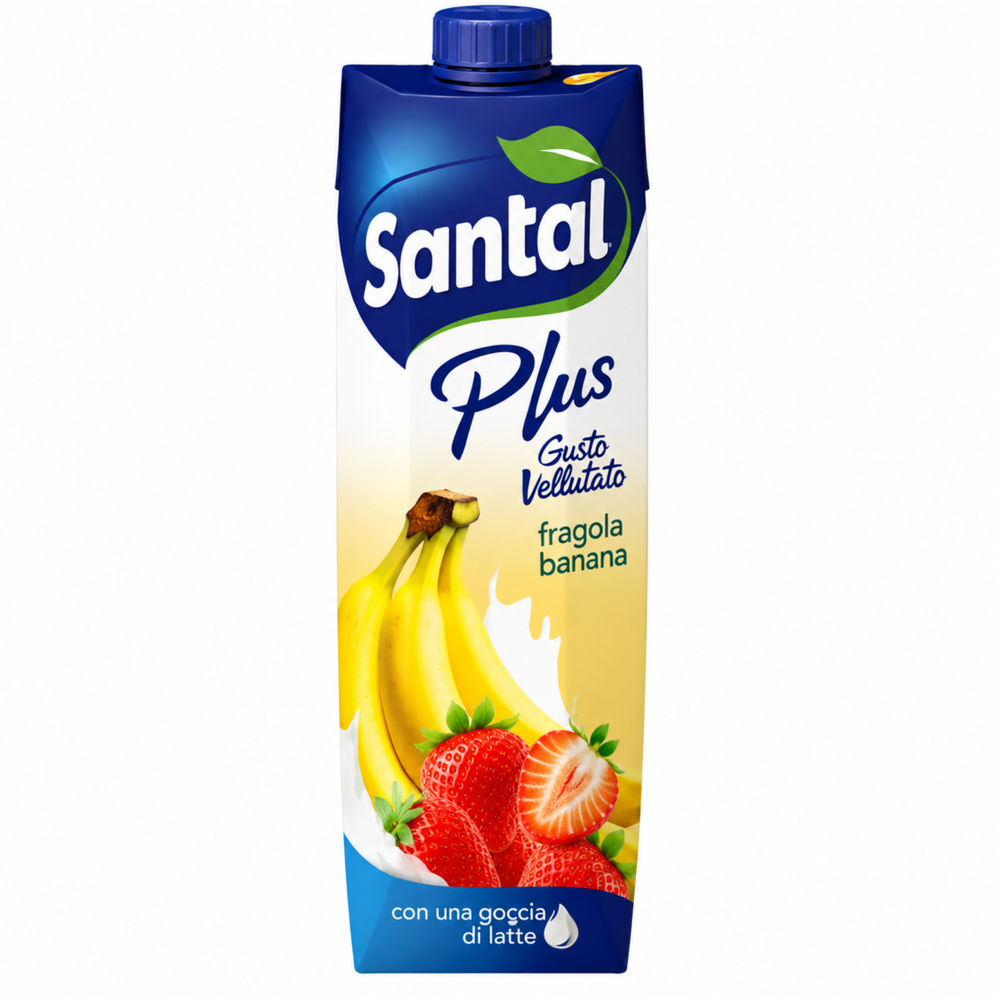 SANTAL 1L | Premium Strawberry Banana Drink 1000ml | Tetra Pak