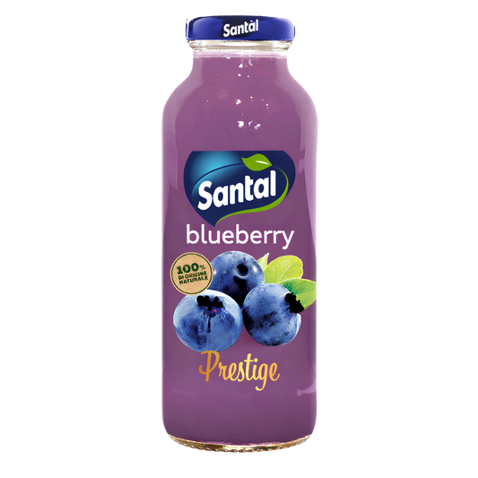 SANTAL 250ML | Blueberry Juice | Glass Bottle