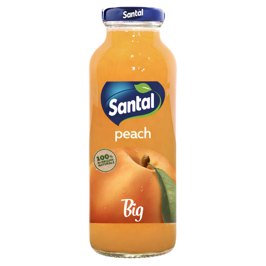 SANTAL 250ML | Peach Juice | Glass Bottle