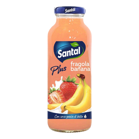 STRAWBERRY BANANA 250 ML | Glass Bottle