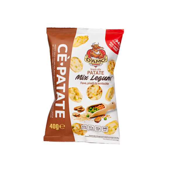 D'Amo Patato Chips - Mix Legumes