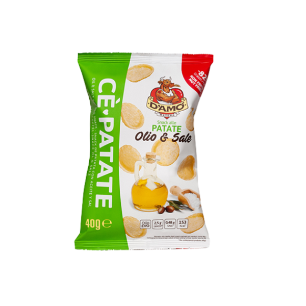 D’Amo Patato Chips – Oil & Salt